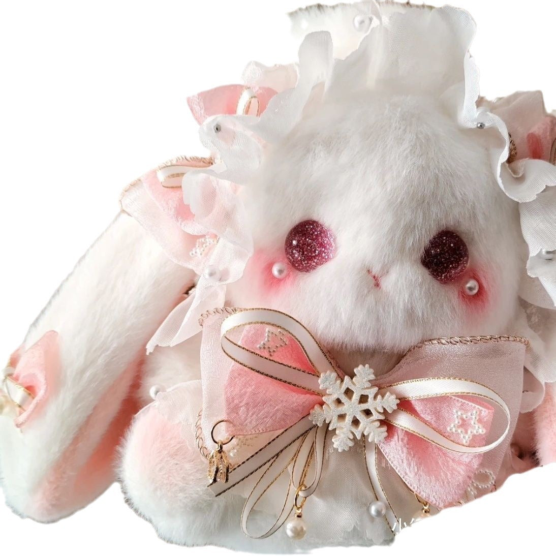 Style Lolita Rabbit Full Set Of Flowers Shoulder Bags