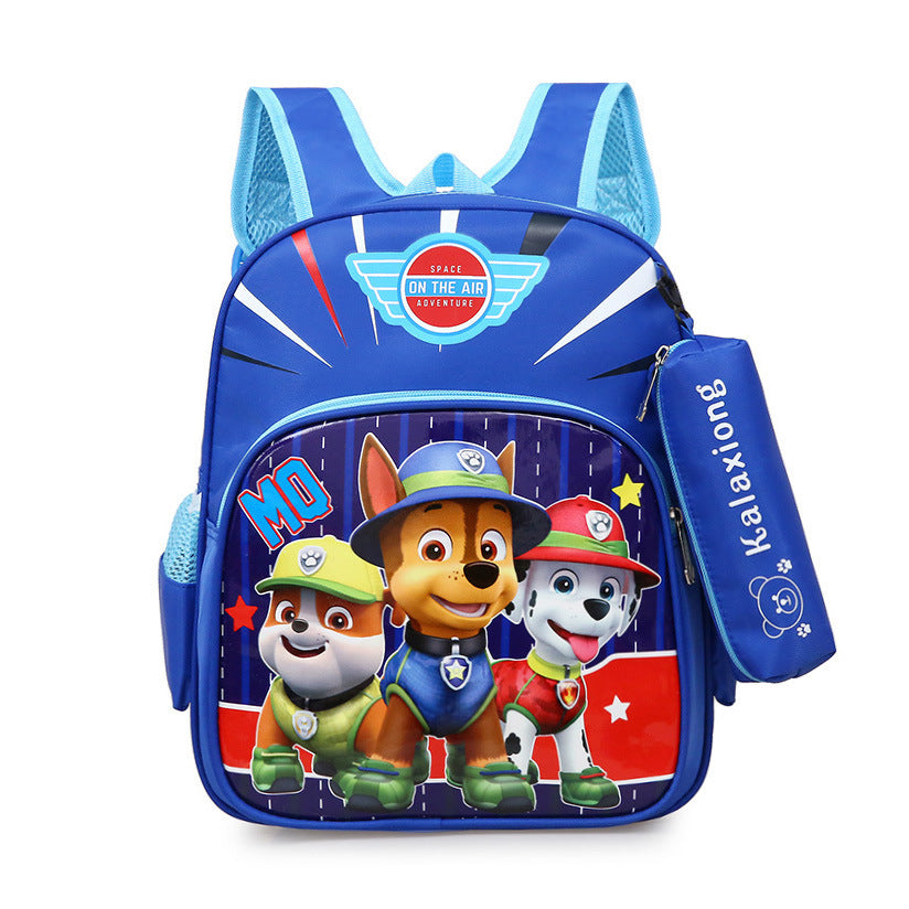 Sacs d'école maternelle de niveau Paw Patrol avec impression de dessins animés pour enfants