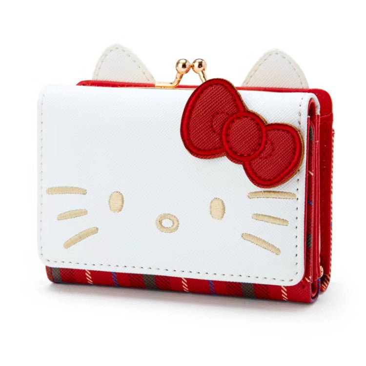 Women's Short 2 Fold Pom Purin Styling Zipper Ladies Wallets