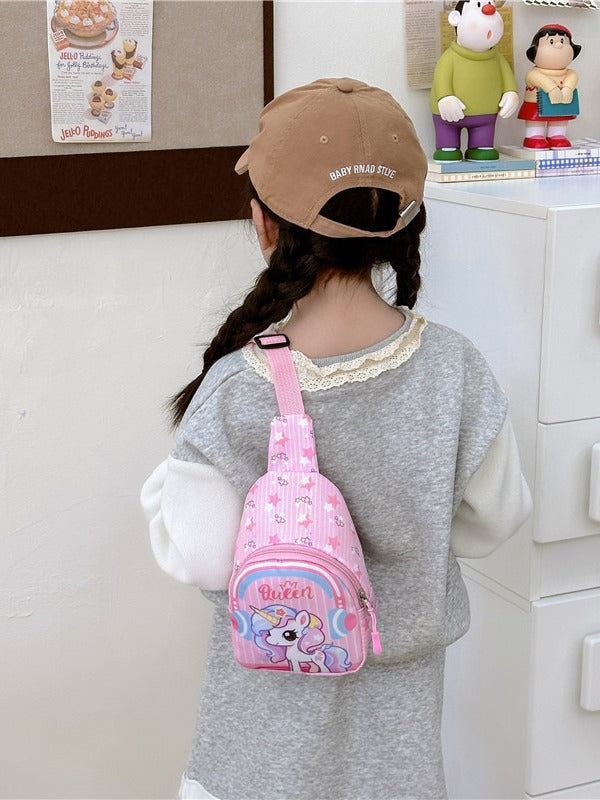 Children's Korean Cartoon Boys Cute Princess Small Children's Shoulder Bags