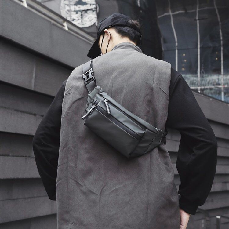 Men's Personal Leisure Fashion Korean Style Trends Dead Men's Waist Packs