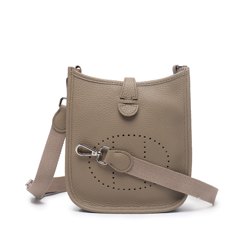 Women's Calfskin Mini Fashion Unique Hollow For Crossbody Bags