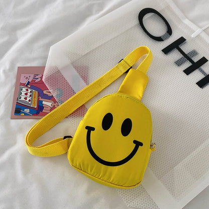 Sacs banane pour enfants avec smiley de style occidental