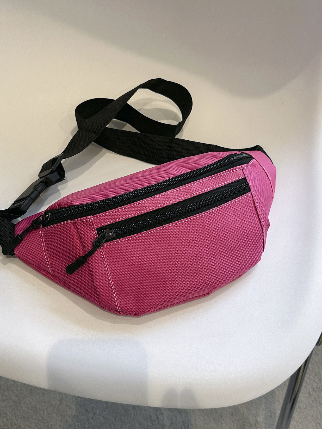 Sacs banane imperméables et tendance pour femmes, couleur unie, multifonctionnels