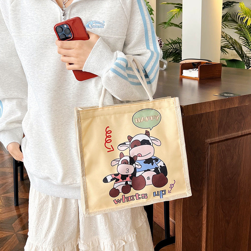 Trendy Cute Lunch Fresh Gift Outing Handbags