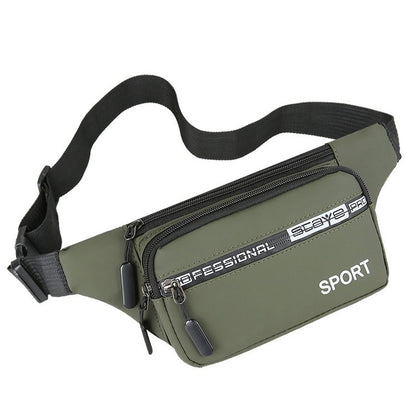 Men's Creative Winter Fashion Green Boy Men's Waist Packs