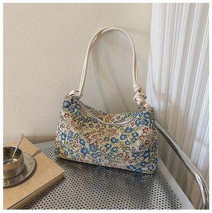 Autumn Ethnic Style Flower Fashion Chain Shoulder Bags