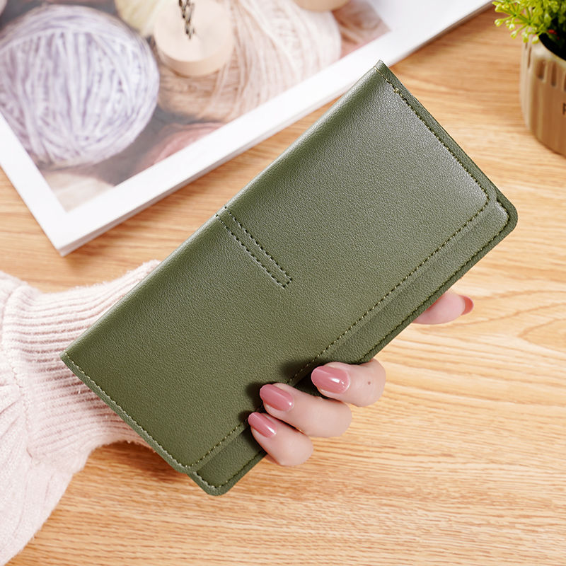 Women's Simple Thin Large Capacity Fashion Hand Ladies Wallets