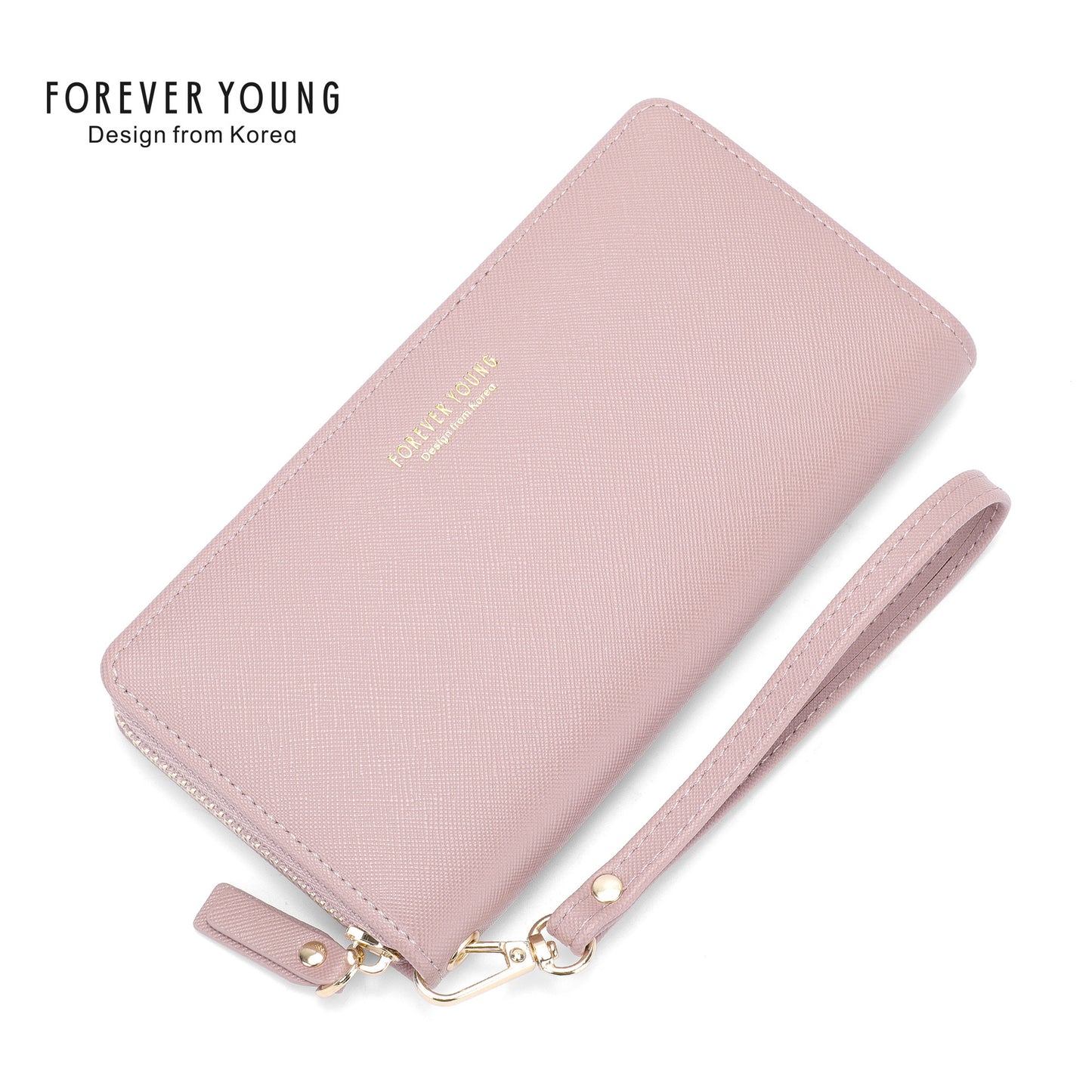 Women's Trendy Popular Long Zipper Clutch Ladies Wallets