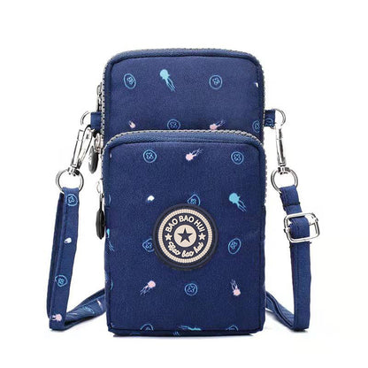 Women's Vertical Versatile Mini Halter Change Phone Bags