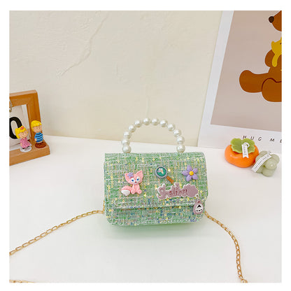 Children's Classic Style Summer Sequined Cartoon Cute Children's Shoulder Bags