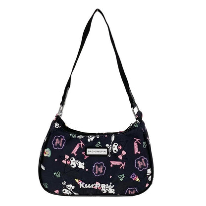 Cartoon Cat Lovely Underarm Niche Fashion Shoulder Bags