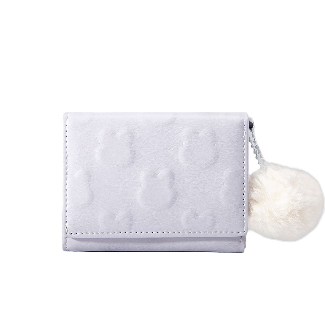 Rabbit Fresh Sweet Beautiful Niche Mori Ladies Wallets