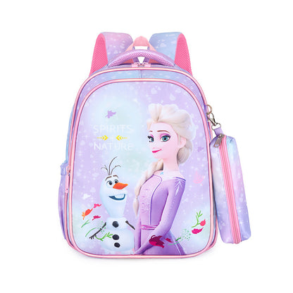 Cartables pour élèves de l'école primaire Princess Clow pour garçons