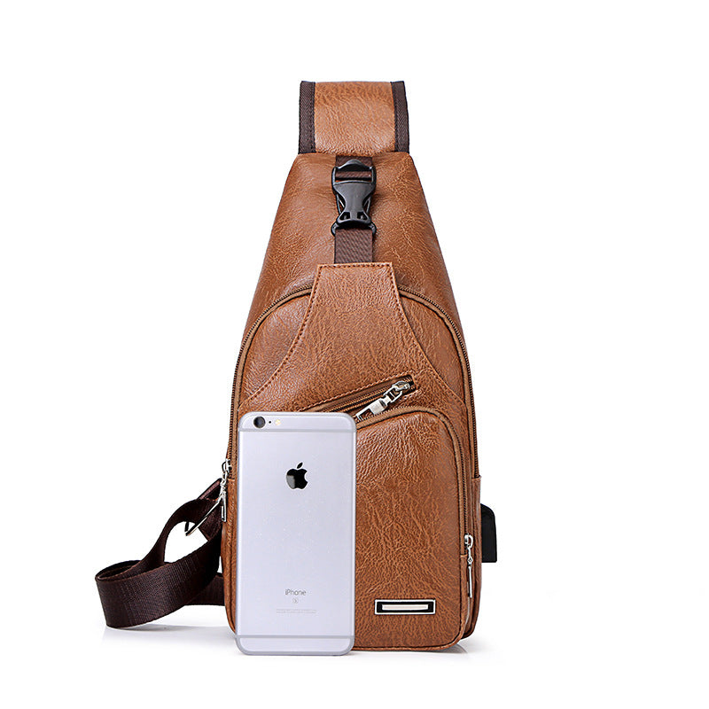 Men's Slouchy Stylish Comfortable Charging Fashion Bags