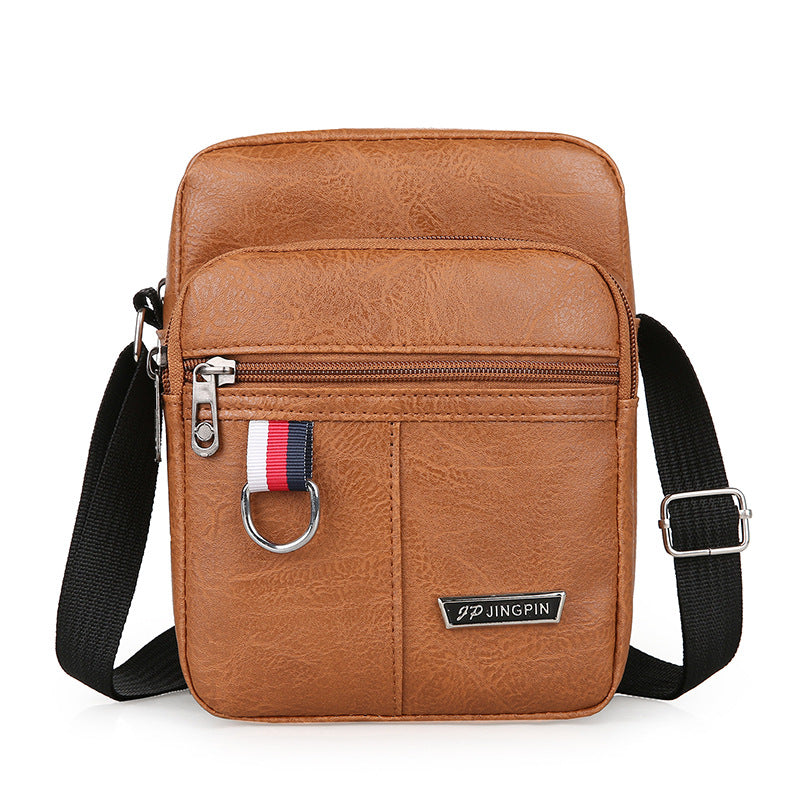 Men's Slouchy Simple Business Vertical Leisure Men's Messenger Bags