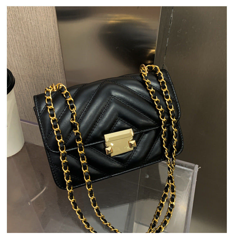 New Women's Fashion Retro Chain Western Crossbody Bags