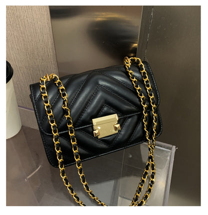 New Women's Fashion Retro Chain Western Crossbody Bags