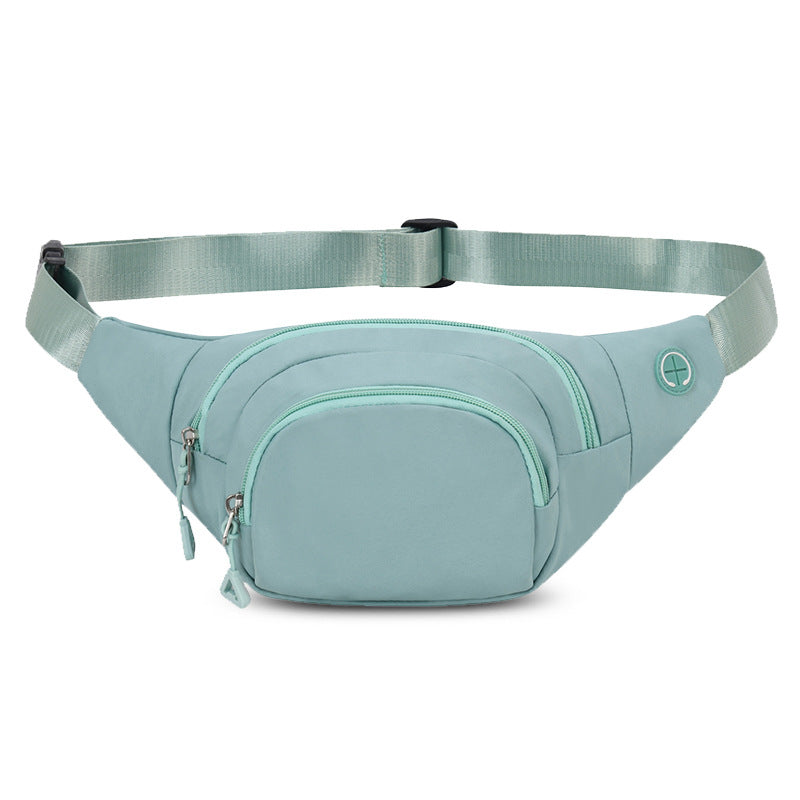 Women's Leisure Fashion Large Capacity Mobile Contrast Waist Packs