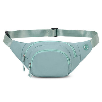 Women's Leisure Fashion Large Capacity Mobile Contrast Waist Packs