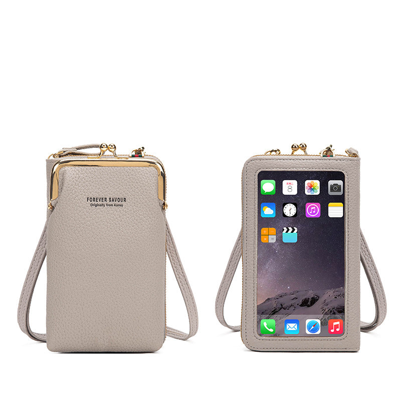 Women's Mini Summer Integrated Fashion Simple Touch Phone Bags