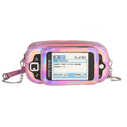 Creative Spoof Fun Simulation Full Keyboard Crossbody Bags