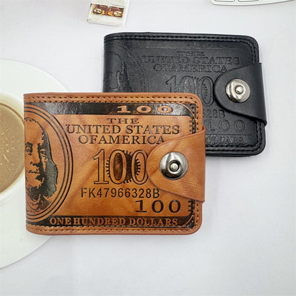 Men's New Slouchy Beautiful Trendy Short Men's Wallets