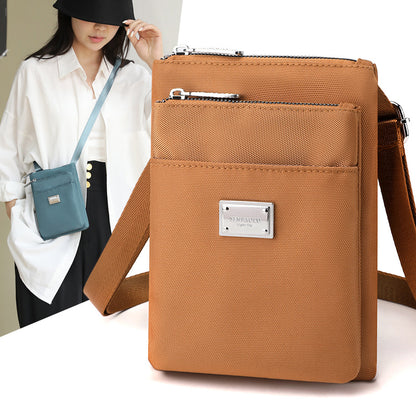 Women's Simple Korean Style Vertical Mobile Bags