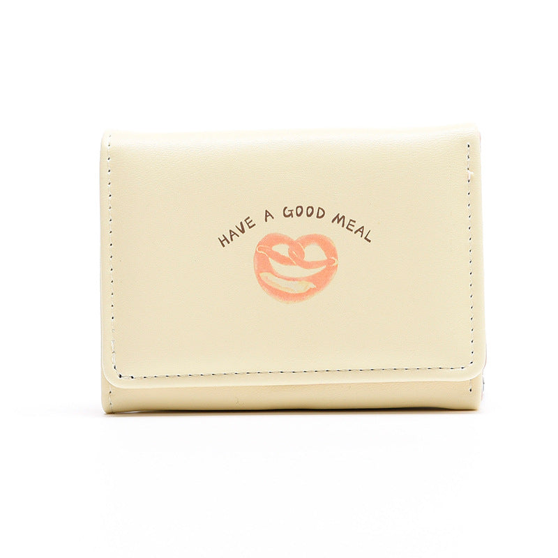 Women's Korean Long Cute Cartoon Change Ladies Wallets