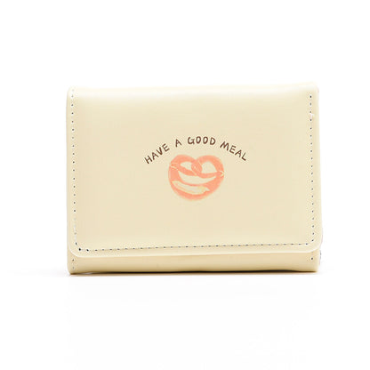 Women's Korean Long Cute Cartoon Change Ladies Wallets