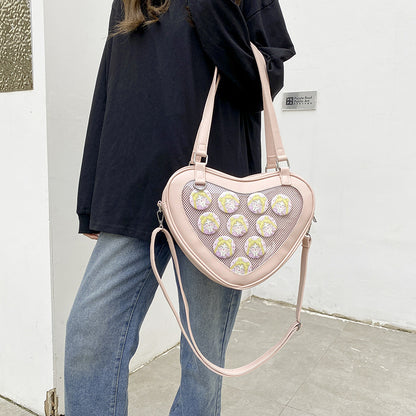 Style Uniform Lolita Heart-shaped Cartoon Bar Bags