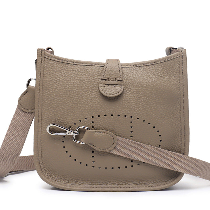 Women's Calfskin Mini Fashion Unique Hollow For Crossbody Bags