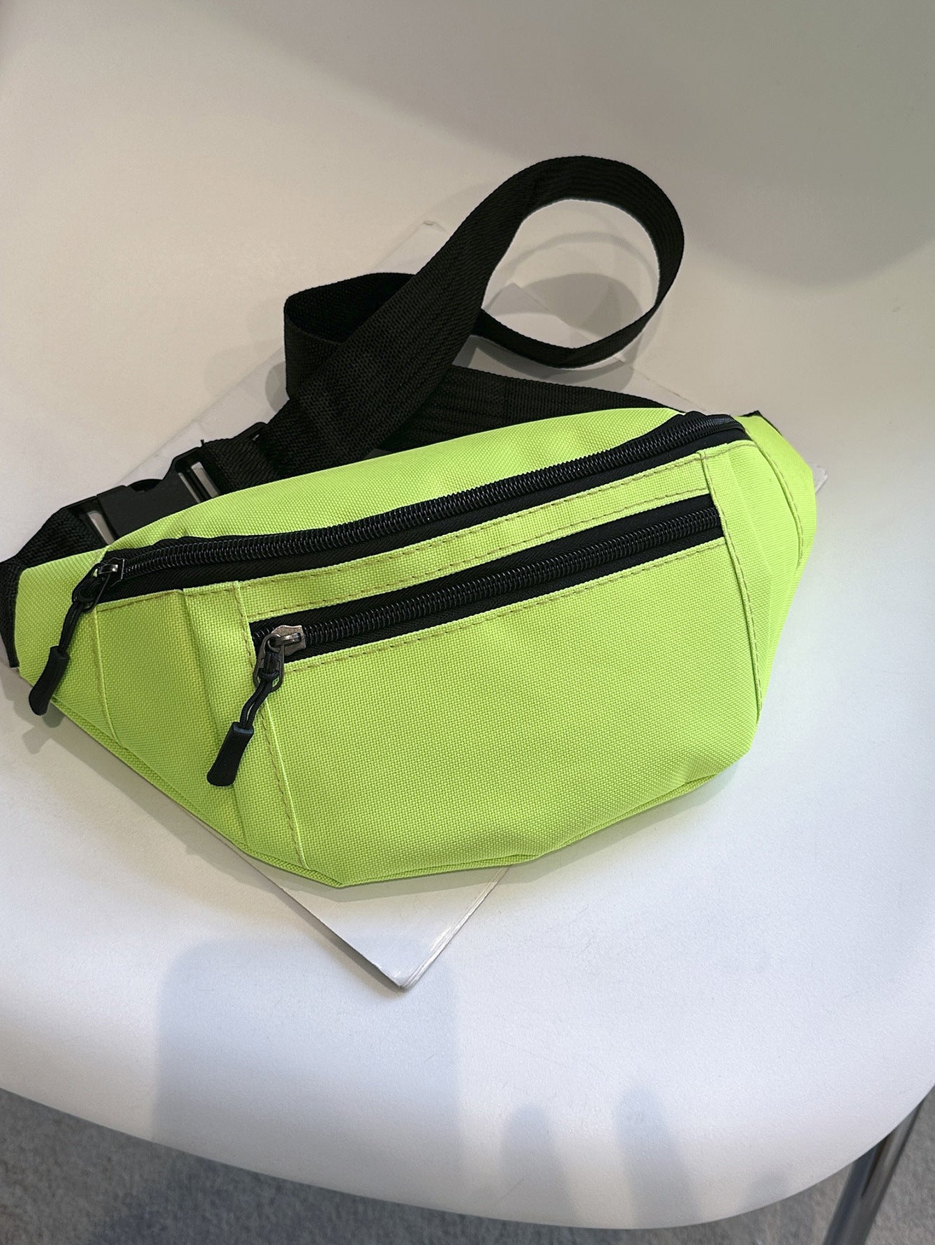 Sacs banane imperméables et tendance pour femmes, couleur unie, multifonctionnels