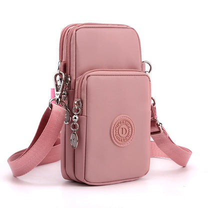 Innovative Female Oxford Cloth Vertical Mini Phone Bags