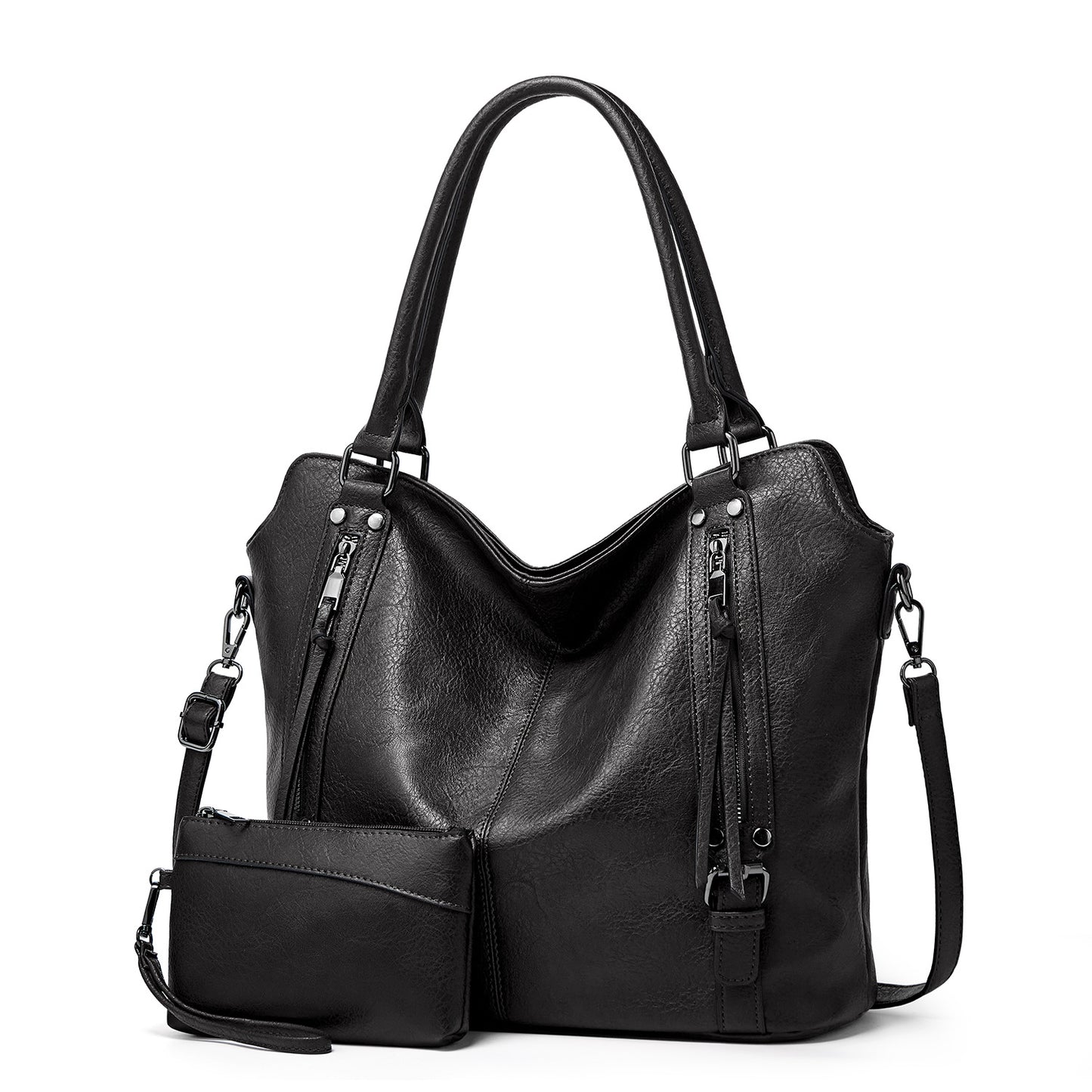 Women's Large Portable Soft Leather Capacity Handbags