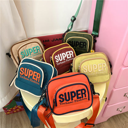 Children's Style Trendy Cool Popular Boys Small Children's Shoulder Bags