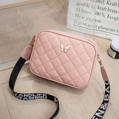 Women's Rhombus Tassel Small Square Fashion Bowknot Crossbody Bags