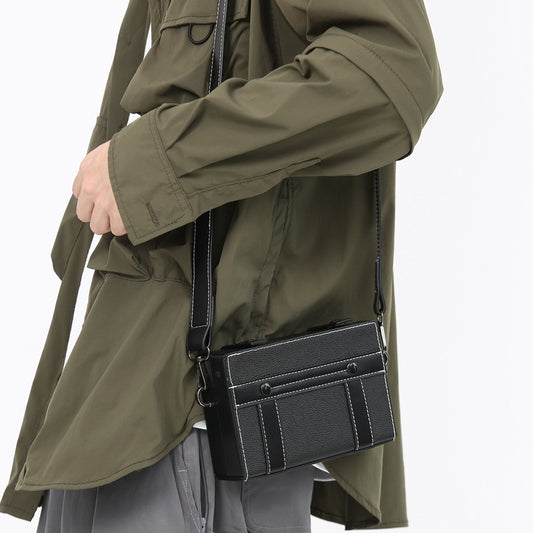 Sacs messagers pour hommes tendance et cool de petite taille, carrés et tendance