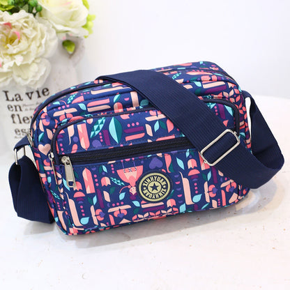 Women's Oxford Cloth Mother Flower Canvas Stall Bags