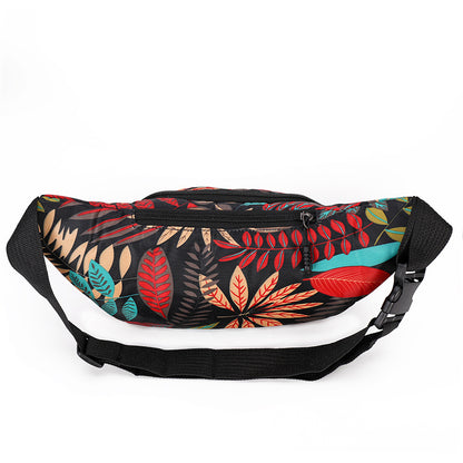 Women's Creative Fashion Landscape Image Running Cycling Waist Packs