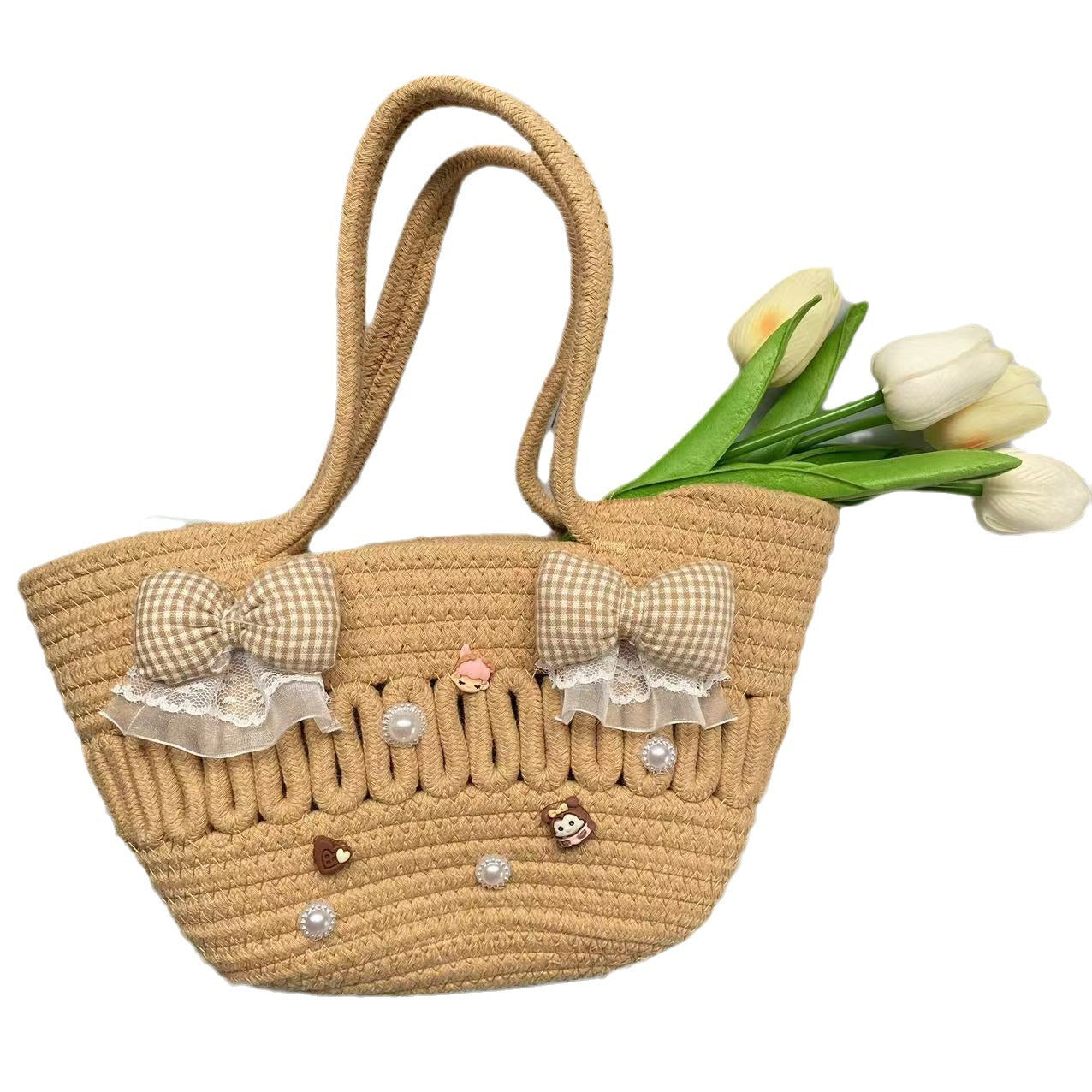 Women's Hand-woven Accessory Fashion Sweet Hand Gift Handbags