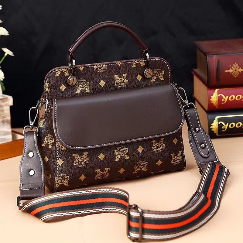 Women's Glamorous Graceful Fashionable Retro Printed Crossbody Bags