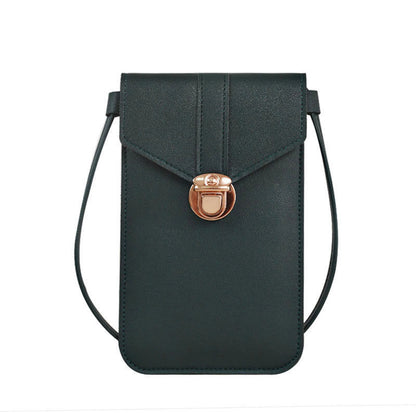 Women's Thin Fashion Mobile Touch Screen Female Phone Bags