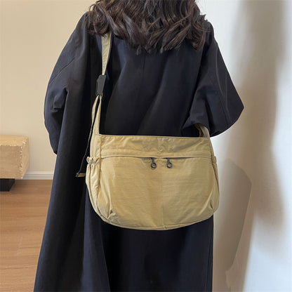 Nylon Cloth Large Capacity Dumpling Versatile Crossbody Bags