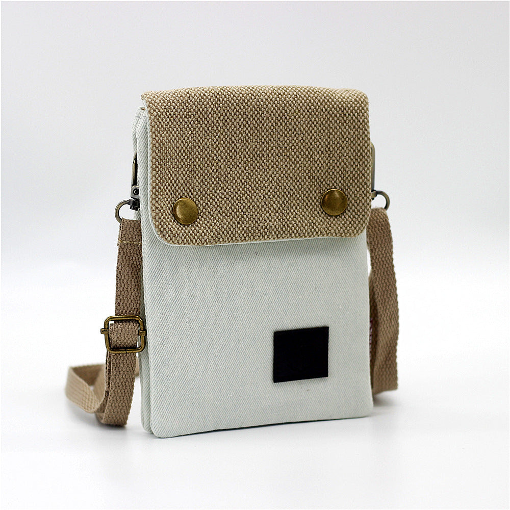 Innovative Denim Mobile Simple Unisex Small Bags