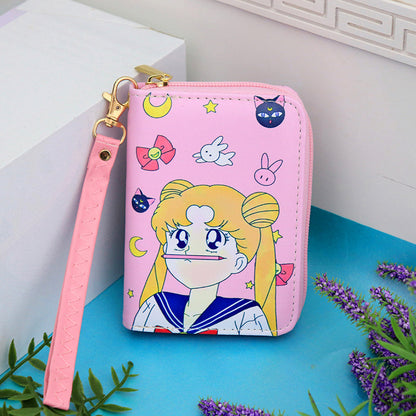 Small Fresh Trend Cartoon Princess Short Children's Coin Purse