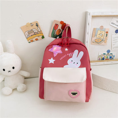 Sacs d'école pour enfants Bunny Boys Cute Small Class Kindergarten