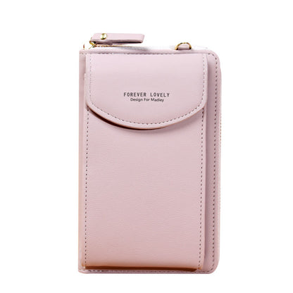 Women's Long Clutch Large Capacity Mobile Zipper Phone Bags