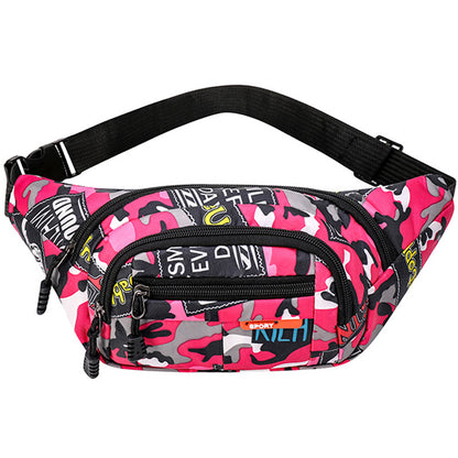 Women's & Men's & Canvas Large Capacity Work Site Business Men's Waist Packs