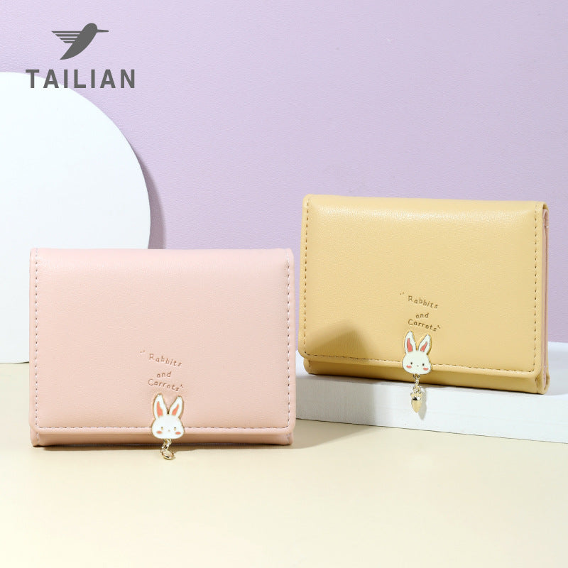 Women's Glamorous Versatile Rabbit Cute Clutch Ladies Wallets